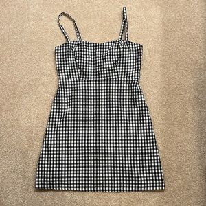 Brandy Melville gingham mini dress
